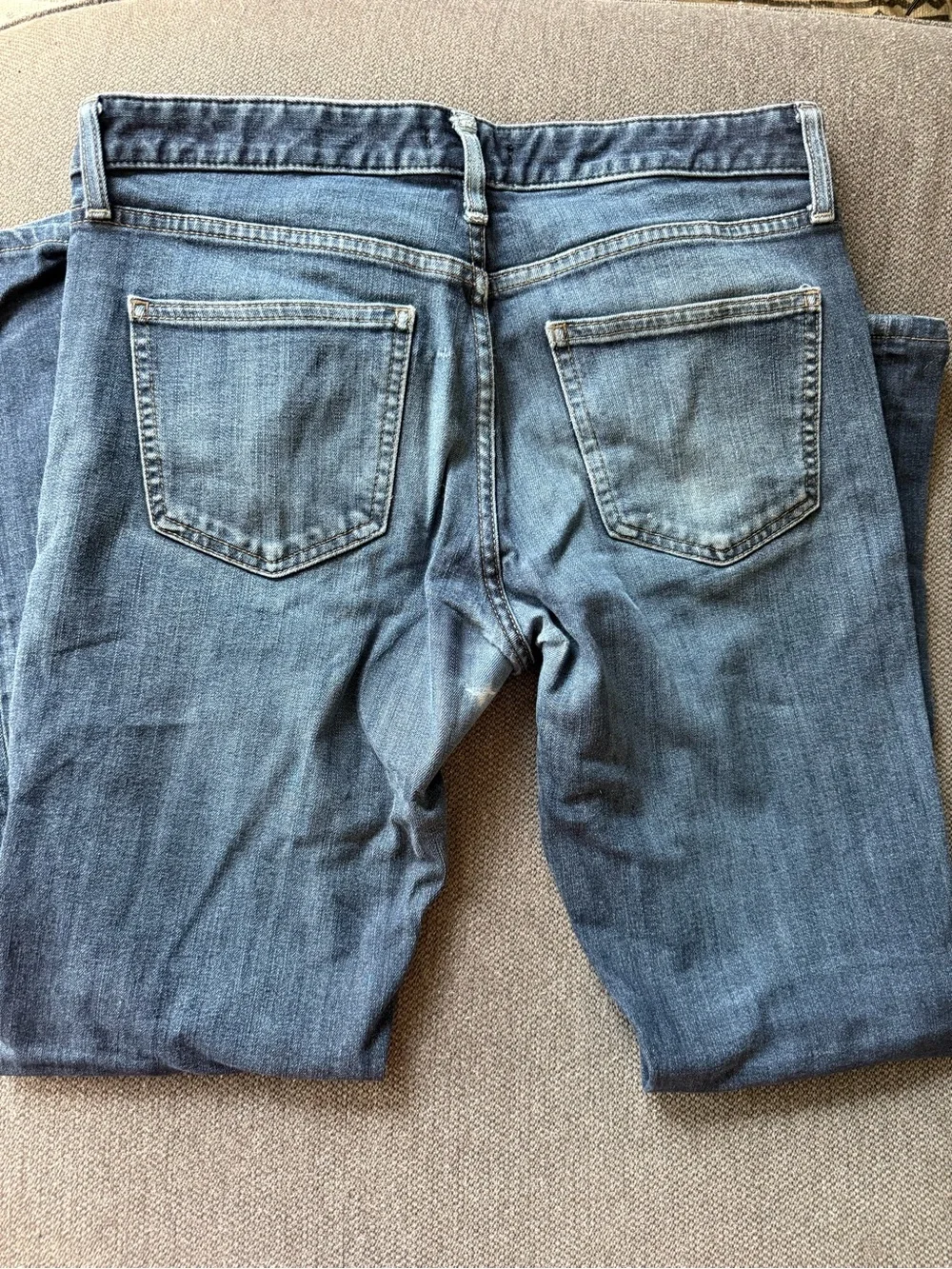 Men’s Uniqlo Skinny Fit Tapered Low Rise Jeans